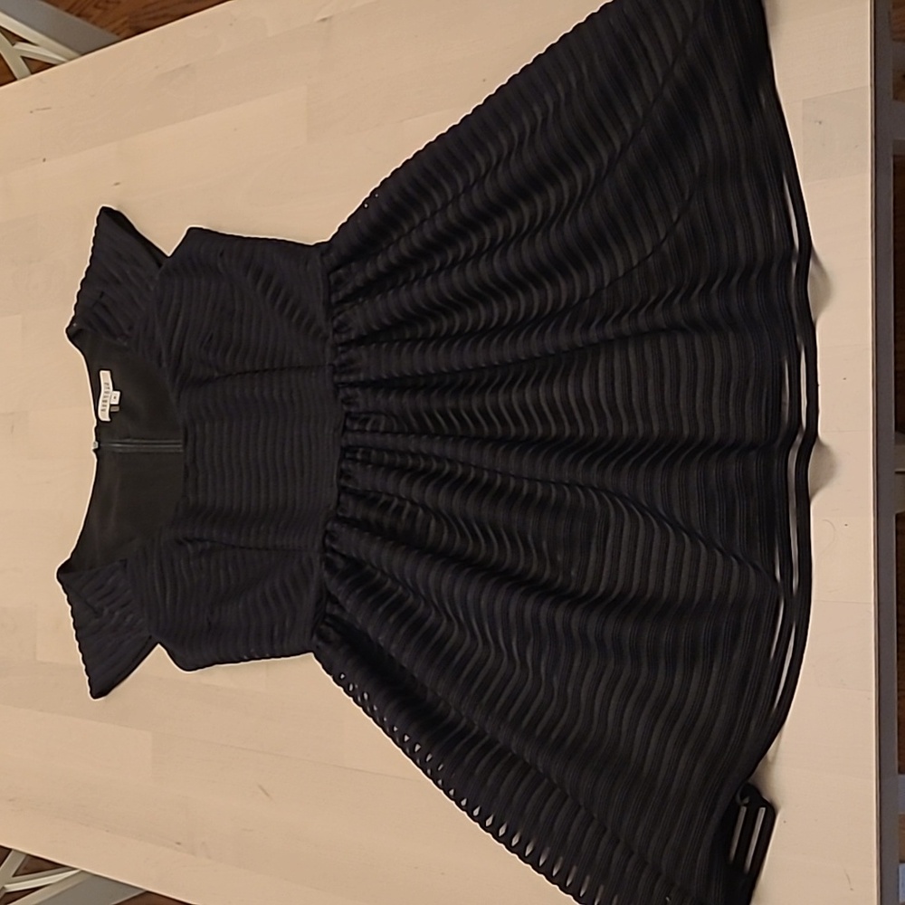 EUC Barney's New York Black Fit n' Flare Cocktail/Party Dress